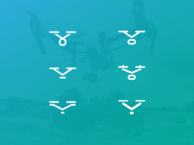 drone icon exploration drone icon letter logo minimal y