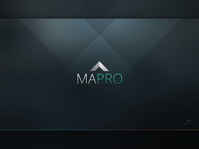 Presentation of the Administrative Mapro Slide 1 animation logo presentation slide