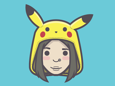 Pikachu Hoodie avatar flat hoodie pikachu pokemon