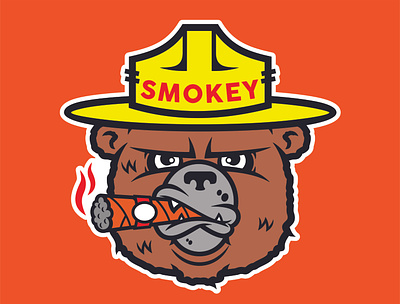 smokey branding characterdesign design illustration logo vector