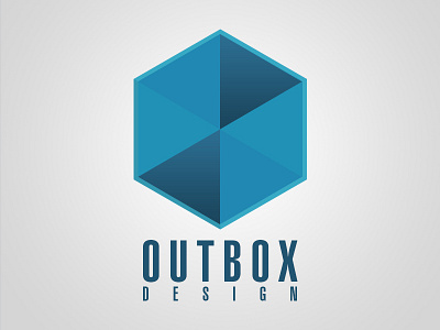 Outbox Logo blue box clean logo