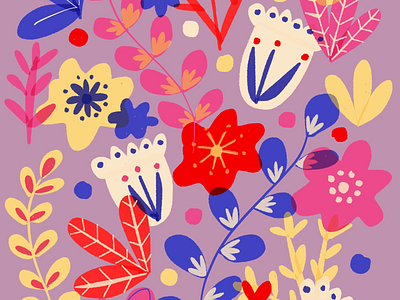 🌺 color digital art flores flowers illustration ilustracion