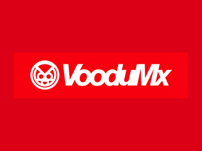 VooduMx StreetWear Brand brand chrizar design designlogo identity logo red streetwear vector