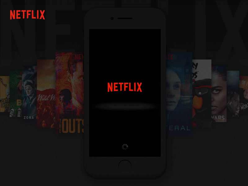 Netflix redesign netflix protopie prototype ui design