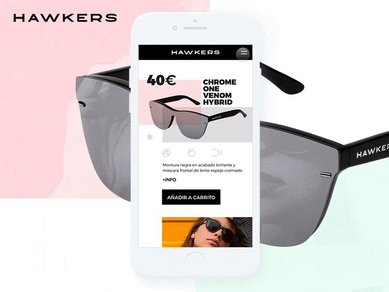Hawkers e-Commerce e-commerce hawkers protopie uidesign