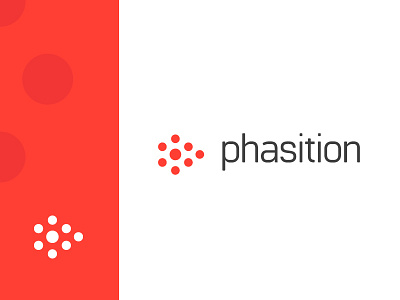 Phasition Logo brand identity branding logo