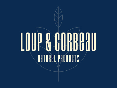 Loup & Corbeau - #1 branding logo organic typography