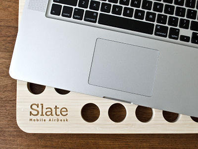 Slate Mobile Airdesk branding logo product design
