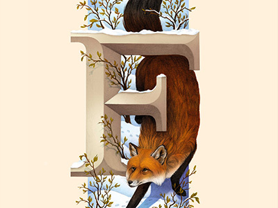 Fox, Living Lettering