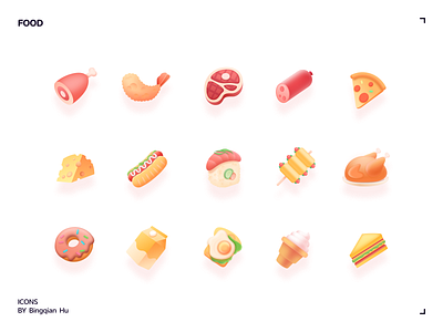 FOOD ICONS