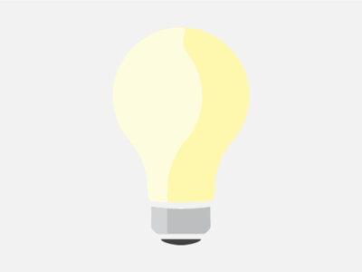 Lights flat design icon illustration illustrator logo