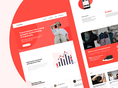 Lokalina Landing Page