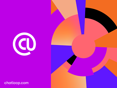 Chatloop Logo brand identity branding design graphic design logo ngo social app typography