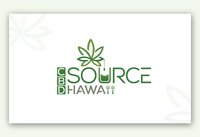 CBD source HAWAii logo app branding cbd club corporate creative design flat hawaii icon illustration lettering logo minimal source typography ui vector web website