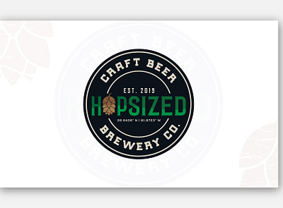 Craft Beer Logo animation badge beer art beer branding beer can beer label black brand branding corporate creative design flat icon illustration lettering modern typography vector