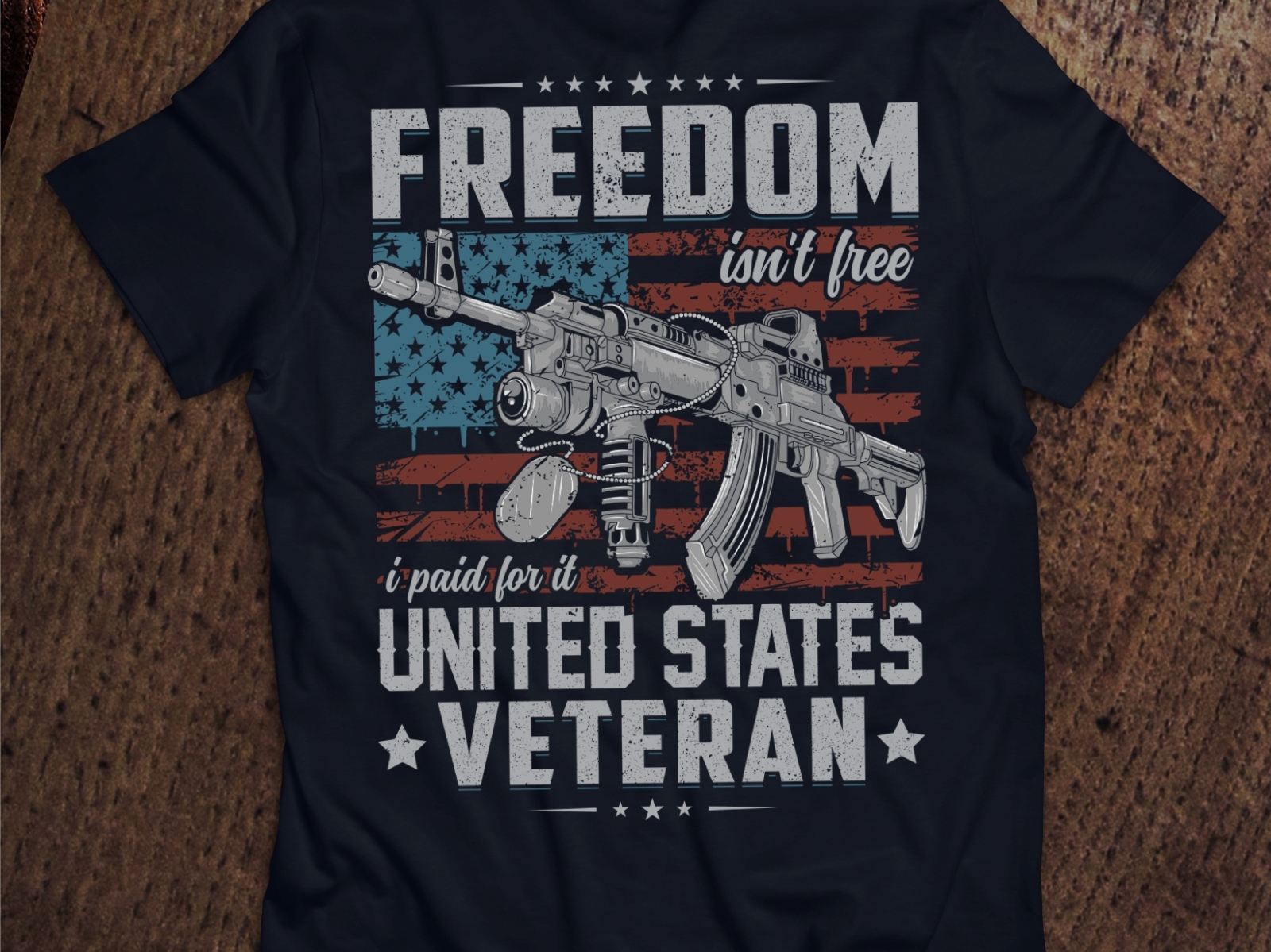 Freedom is not free, I paid for it, United States Veteran by Zubair ...