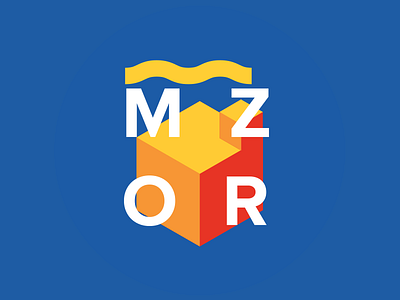 MZOR logo branding coworking factory logo