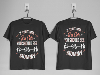 My new 'Mommy' T-Shirt Design. branding day design graphic iwd logo t shirt ui ux womens