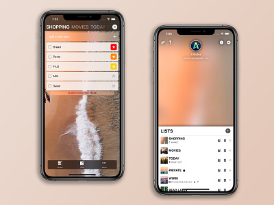 Allister allister app design ios iphone iphone x task task list task manager to do to do list ui ux