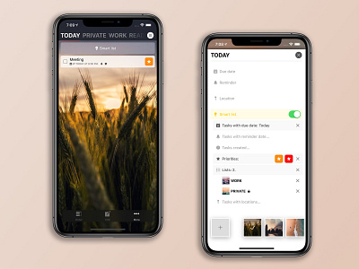 Allister - Smart lists allister app design ios iphone iphone x task task list task manager to do to do list ui ux
