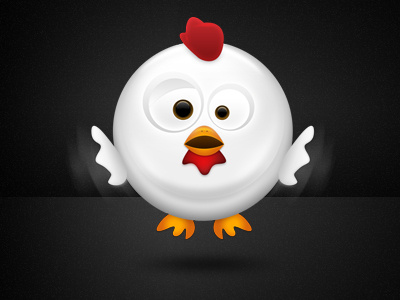 Chicken!!!!!! character character design chicken fun game game art illustration photoshop progress