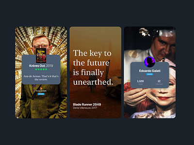 Stories for Letterboxd figma letterboxd movie app movie poster movies movies app swift