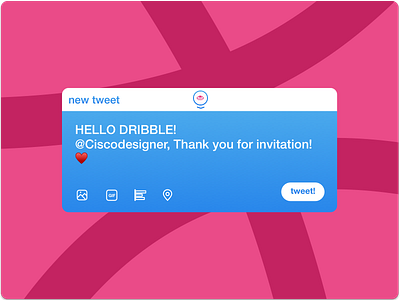 HELLOOOOOOO DRIBBBLE! ball community debut dribble fantastic sketch thank twitter you