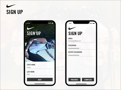 Nike Sign Up