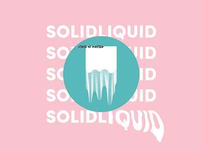 SOLIDLIQUID branding graphic design logo state of matter