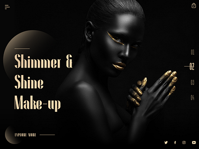 Shimmer & Shine Make - up Landing Page