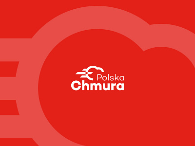 Chmura agency ci cloud design id identity logo logotype poland łódź