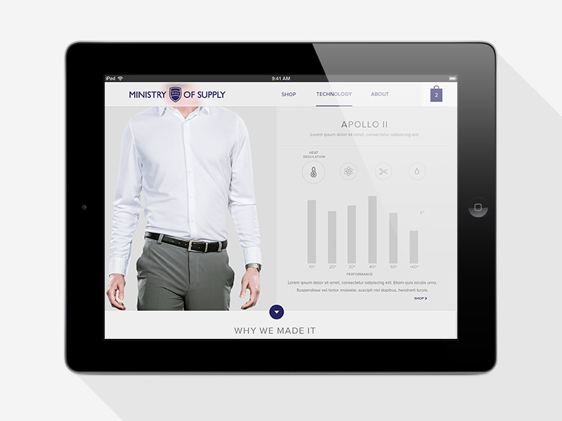 MOS Experiment web tablet ios7 flat design icon white grey ui