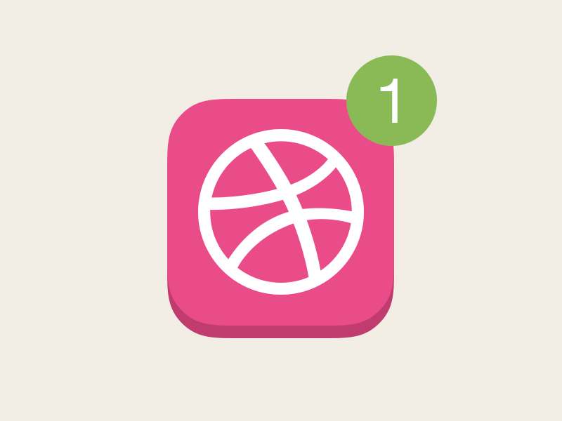 Dribbble Invite dribbble invite one icon invitation prospect flat design redesign competition ios7