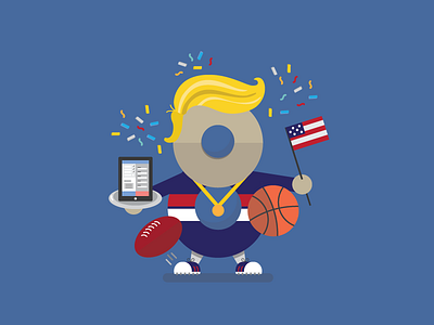 All Trumped out? agency art august blog celebrate design election president trump vector