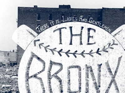 1977: The Bronx is Burning autumn baseball bronx fall hand drawn new york nyc photography typography vintage yankees