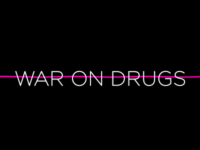 The pink line animates to a voice. video