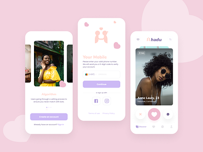 Dating App date design figma logo love ui ux