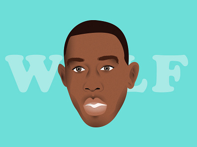 Wolf Hayley illustration oddfuture ofwgkta tylerthecreator vector