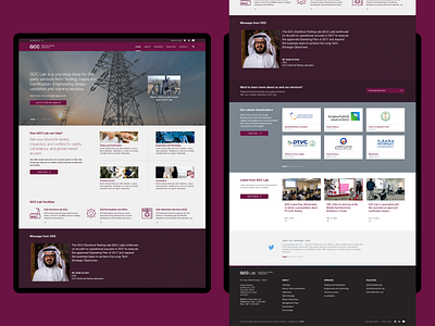 GCC Lab Website Design