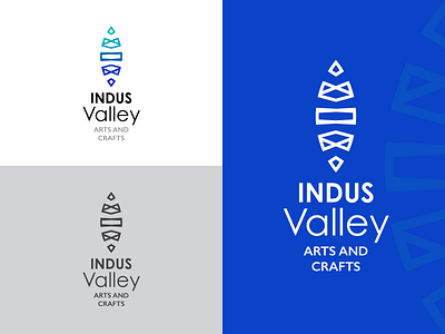 Indus Valley Arts and Crafts Identity brand and identity brand identity branding illustration indus logo indus valley logo logodesign