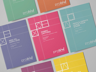 Protési – event branding brand identity branding brochure cards event graphic design hellodribbble illustration poster poster art