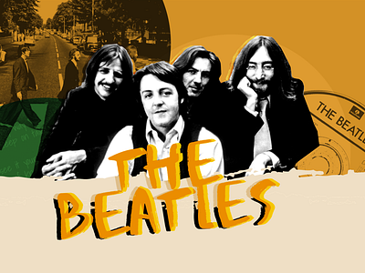 The Beatles Band Landing Page