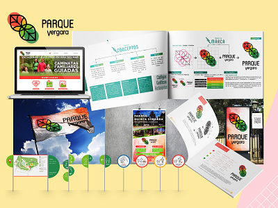 Proyecto Universitario - Parque Vergara branding design logo