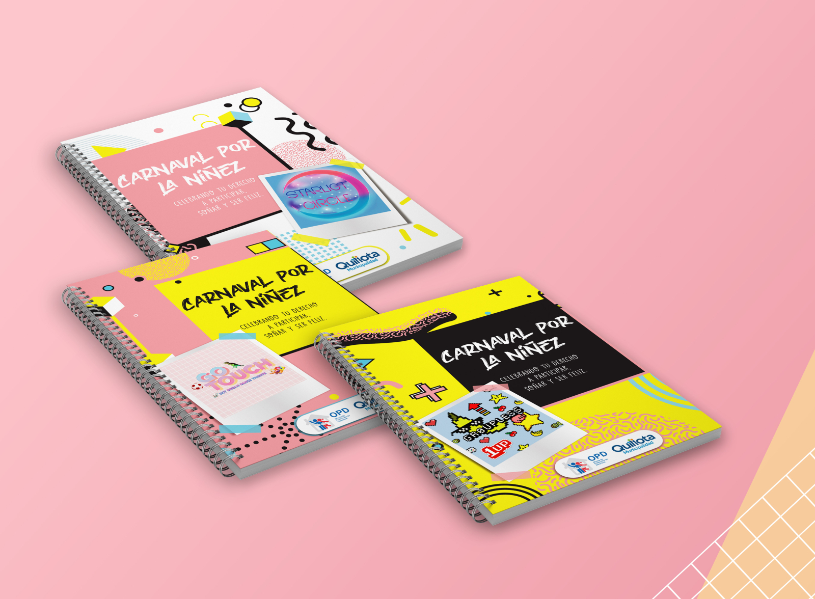 Diseños de Portadas Cuadernos - Presentes para Premiación by Cam  on  Dribbble
