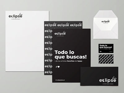 Branding Diseño de Papelería - Eclipse Store