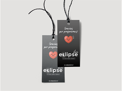 Etiquetas - Eclipse Store diseño gráfico graphicdesign label labeldesign store design