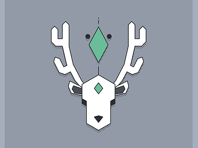 Geometric Deer deer design geometric graphic