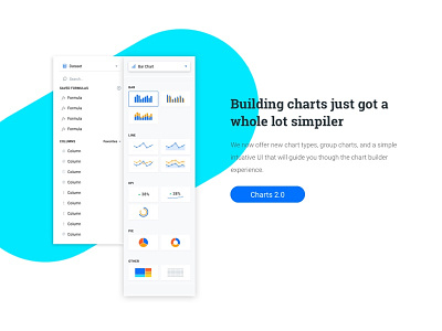 Charts 2.0 app bi data design marketing product design ui ux visual design