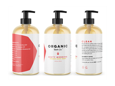 Organic Bath Co Packaging