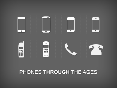 Phones Through The Ages